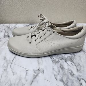 Grasshoppers Beige Stretch Plus Lace II Shoes Sneakers Size 9.5 M